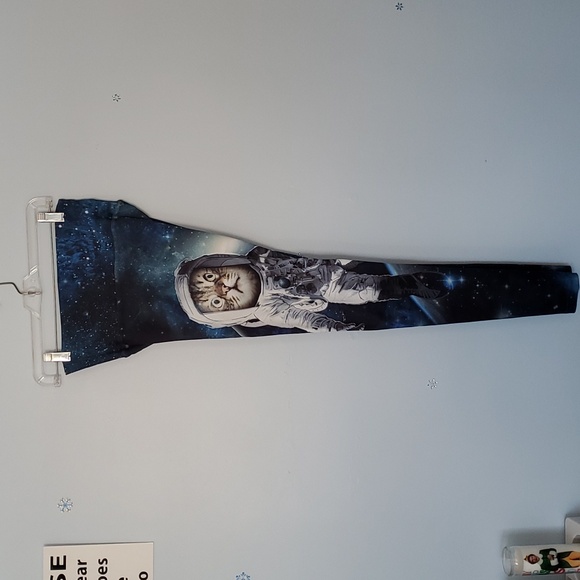 Eagle Rock Werkshop Catstronaut (Space Cat) - Athleisure Leggings, Size M - Picture 9 of 12